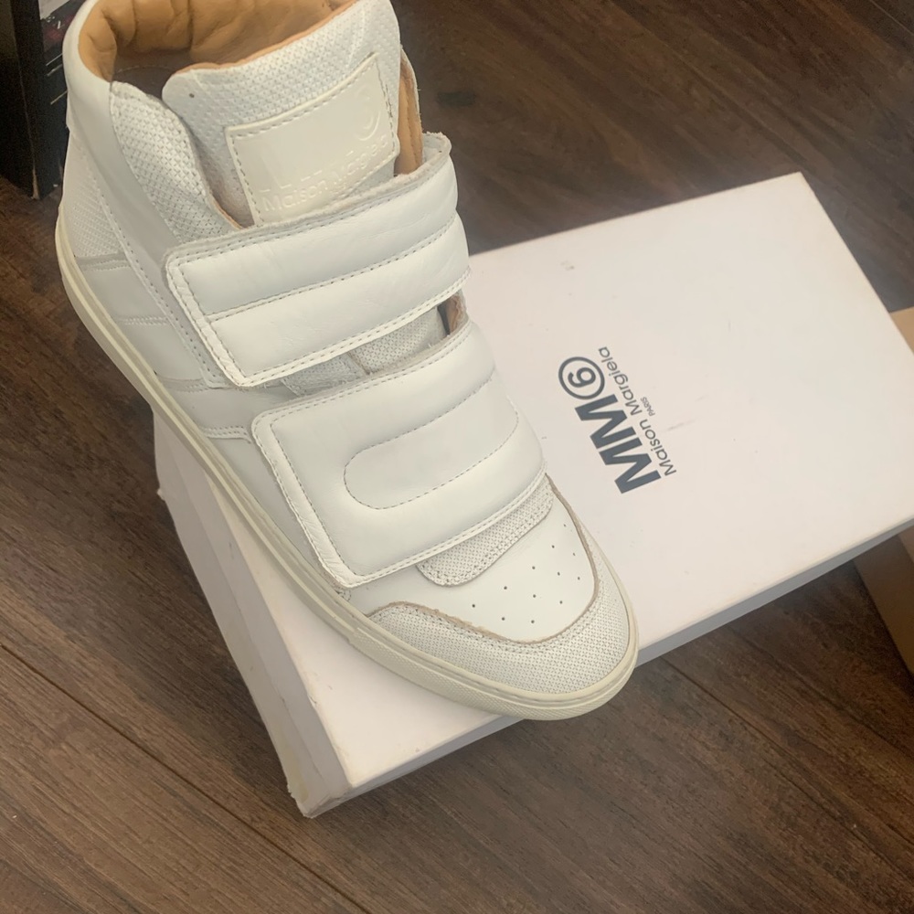 All White Madison Margiela sneakers!